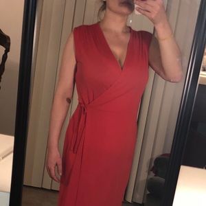 Never worn super chic Ann Taylor wrap dress (8)